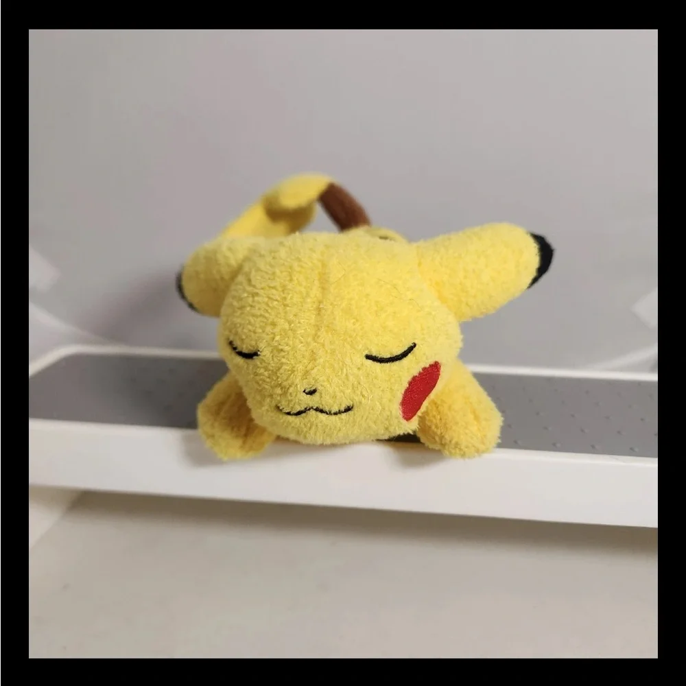 Nintendo Game Freak Sleeping Pikachu Stuffed Plush Toy 5” Mini Plush